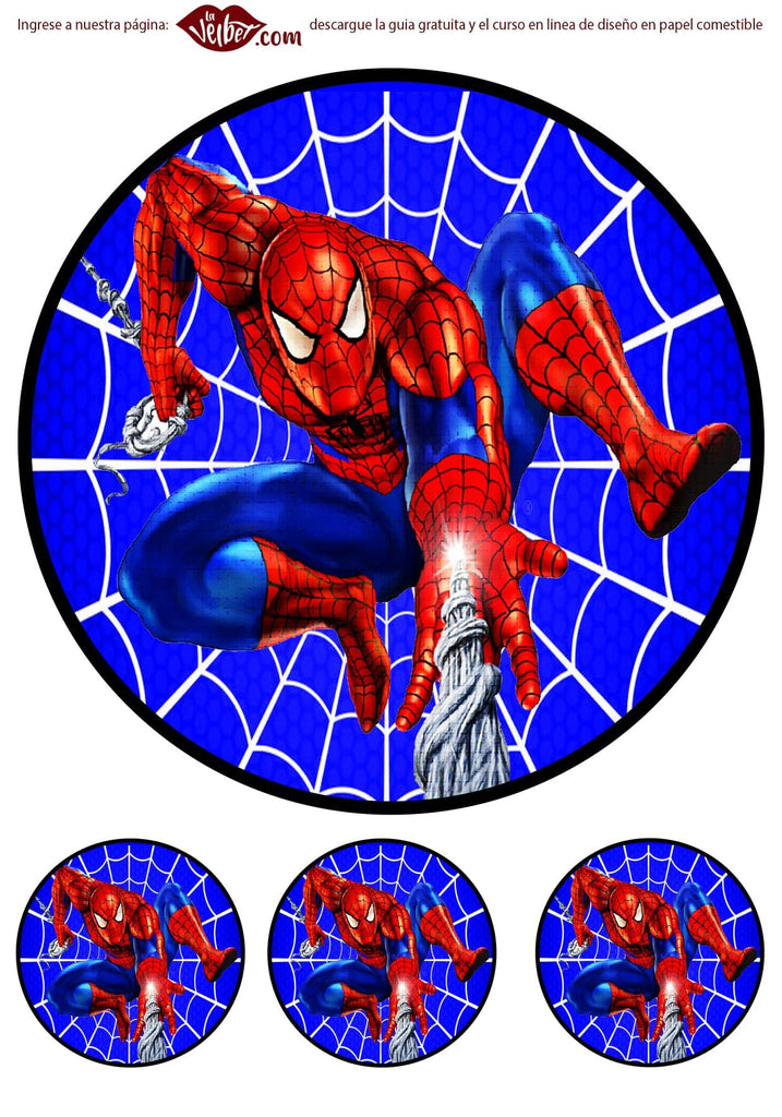 Imagine comestibila, vafa, format A4, Spider Man - Nati Shop